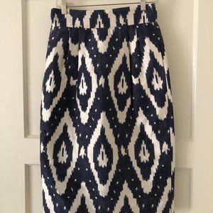 JCrew Printed Skirt